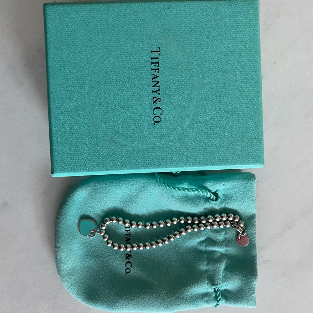 SOLD: Authentic Tiffany & Co bead bracelet